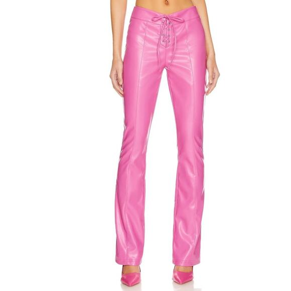 Revolve h:ours Annalise Pant in Hot Pink NWOT Size Small - Picture 1 of 5